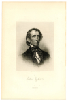 TYLER, JOHN (1790-1862)  Tenth U.S. President - 1841-45; U.S. Vice President  1841; U.S. Senator  Virginia  1827-36; U.S. Representative  Virginia  1816-21; Governor of Virginia  1825-27; Confederate Congressman  Virginia - 1862