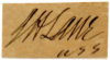LANE, JAMES HENRY (1814-66)  Union Brigadier General  Kansas;  Authorized recruitment of the 1st Kansas Volunteer Colored Infantry; U.S. Senator - Kansas - 1861-66