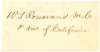 ROSECRANS, WILLIAM S. (1819-98)  Union Major General – Ohio; Commanded the Union Army of the Cumberland from Stone’s River to Chickamauga; U.S. Congressman – California – 1881-85