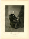 TYLER, JOHN (1790-1862)  Tenth U.S. President - 1841-45; U.S. Vice President  1841; U.S. Senator  Virginia  1827-36; U.S. Representative  Virginia  1816-21; Governor of Virginia  1825-27; Confederate Congressman  Virginia - 1862