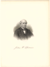 SPENCER, JOHN W. (1801-1922)  Early Settler & Prominent Citizen of Rock Island and Moline, Illinois; Lieutenant of the Rock River Rangers during the Black Hawk War - 1832 
