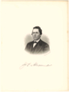 ALEXANDER, JEDIAH FRANKLIN (1827-?) Officer in the St. Louis & Southeastern Railway; Resident of Greenville, Illinois 