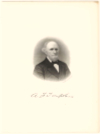 TOMPKINS, AMOS F. (1814-84)  Prominent Attorney & Real Estate Speculator in Chicago, Illinois  