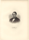 POOL, ORVAL (1809-1871)  Prominent Merchant & Banker in Shawneetown, Illinois; Organized the Gallatin National Bank in Shawneetown, 1871
