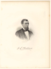 HUBBARD, GURDON SALTONSTALL (1802-86)  Fur Trader & Early Settler of Chicago, Illinois; Land Speculator, highly influential in the development of Chicago; Namesake of Hubbard Street and Hubbard High School