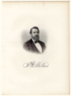 MILLER, A. HALSEY (1828-?)  Jewelry Merchant & Businessman in Chicago, Illinois, first established A.H. Miller & Brothers in the Marine Bank Building