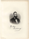 TRACY, FRANK W. (1833-1903)  Officer in the First National Bank of Springfield, Illinois  