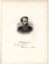 LEFFINGWELL, CHARLES WESLEY (1840-1928)  Prominent Clergyman in Knoxville, Illinois; Rector of St. Marys School & Founder of the St. Albans School for Boys in Knoxville; Graduate of Knox College, Galesburg, Illinois
