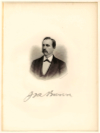 BROWN, IRA (1835-1921)  Successful Merchant in Chicago, Illinois; Invested in large tracts of land in the suburbs of Chicago and San Diego, California