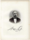 HOYT, WILLIAM MELANCTON (1837-1925)  Prominent Wholesale Grocer in Chicago, Illinois 