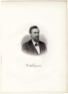 SHEPARD, WILLIAM HENRY (1836-88)  Prominent Attorney in Cambridge, Illinois; Elected to the Illinois State Senate in 1872 